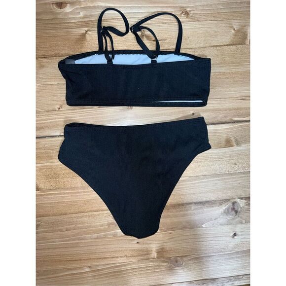 Black Girls Swim Suit Size 6/7 - Picture 2 of 2